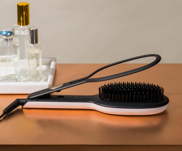 Hair Brush Straightener